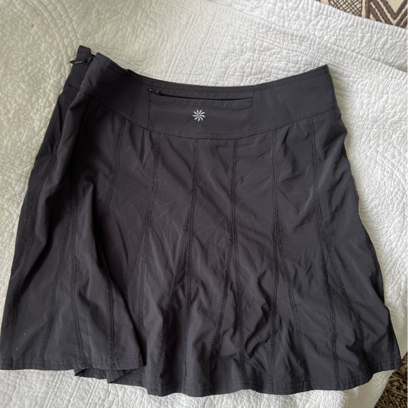 ATHLETA black A line Skort Size 6 - Picture 4 of 8